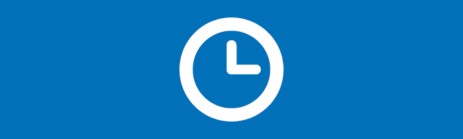 icono de un reloj